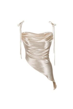 Women’s Strapless Bow Detail Peplum Top